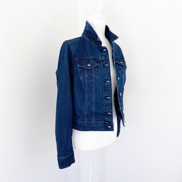 PrAna Organic Cotton Blend Jean Jacket Size Medium - Picture 5 of 8